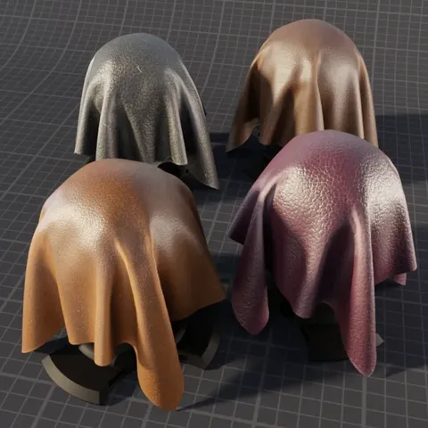 Procedural Leather - Blender shaders