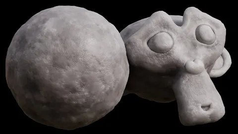 Procedural Lumpy Clay Material - Blender shaders