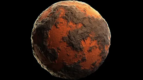 Procedural Mars Rock & Sand - Blender shaders