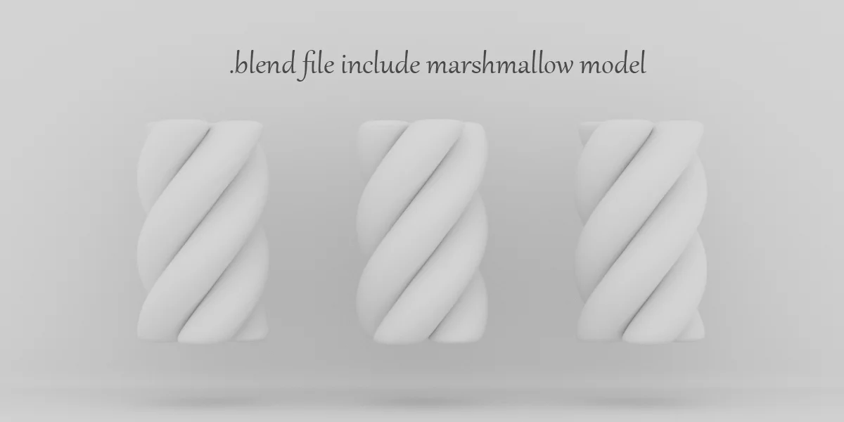 Procedural Marshmallow Material screenshot 5