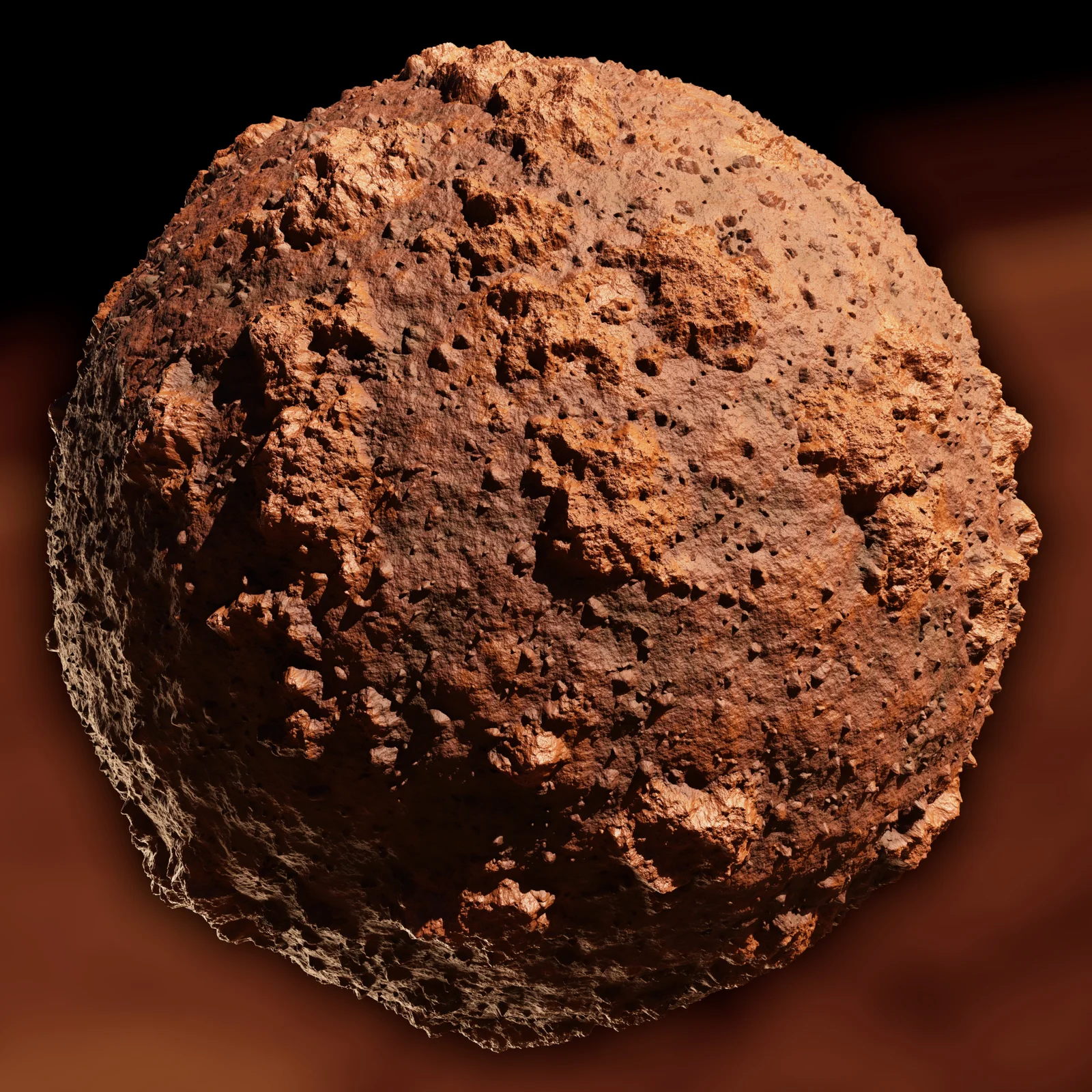 Procedural Martian Surface Material screenshot 3