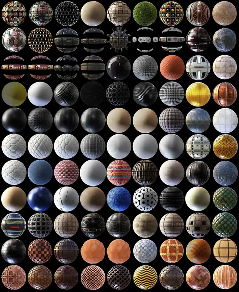 Procedural Materials Pack Vol 3 - Blender textures & materials