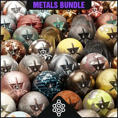 Procedural Metal Materials - Blender shaders