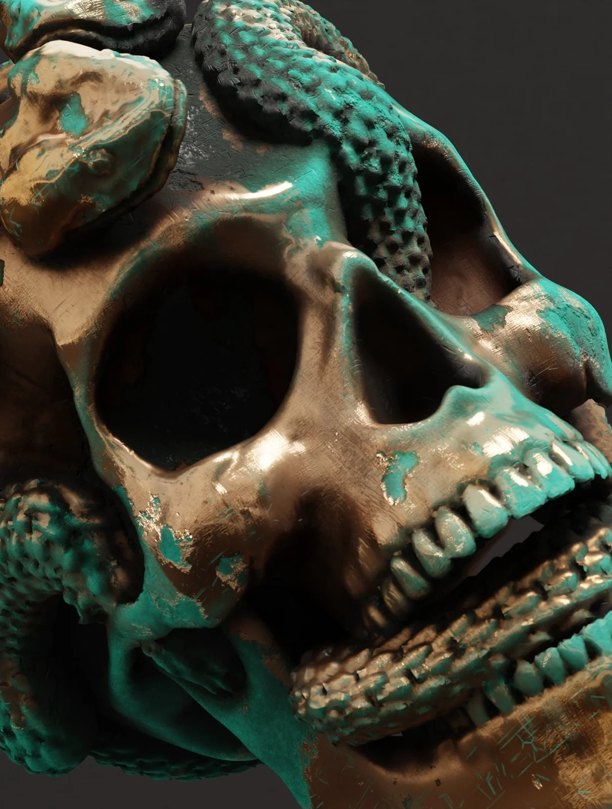 Procedural Metal Shader screenshot 3