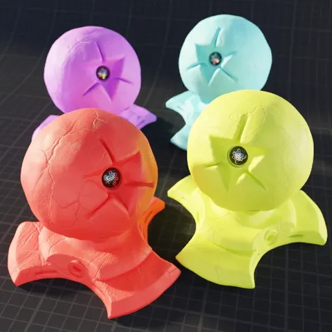 Procedural Modeling Clay - Blender shaders