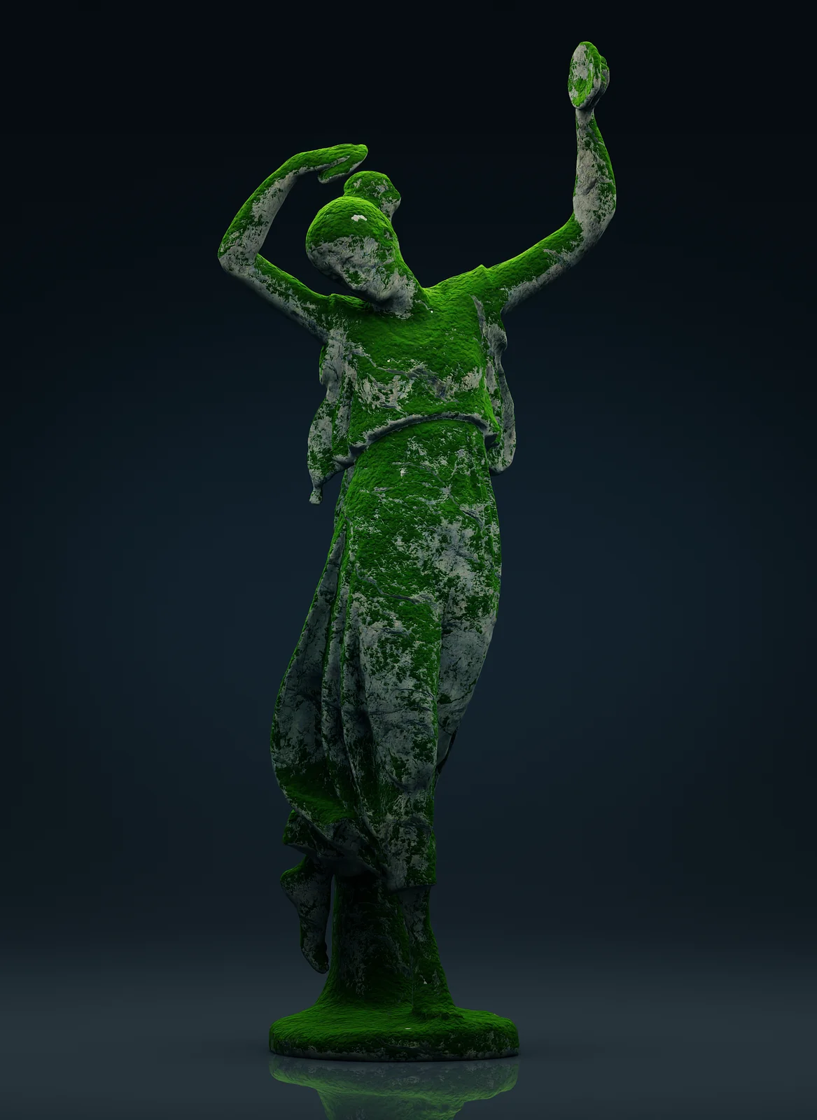 Procedural Moss Shader screenshot 2