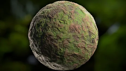 Procedural Mossy Dirt - Blender shaders