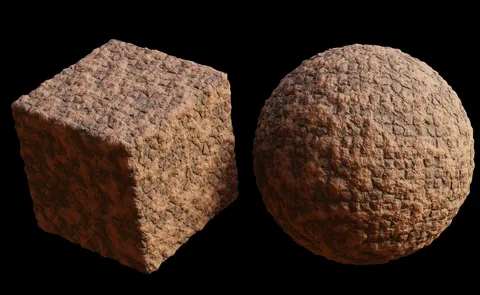 Procedural Mud Brick Wall - Blender shaders