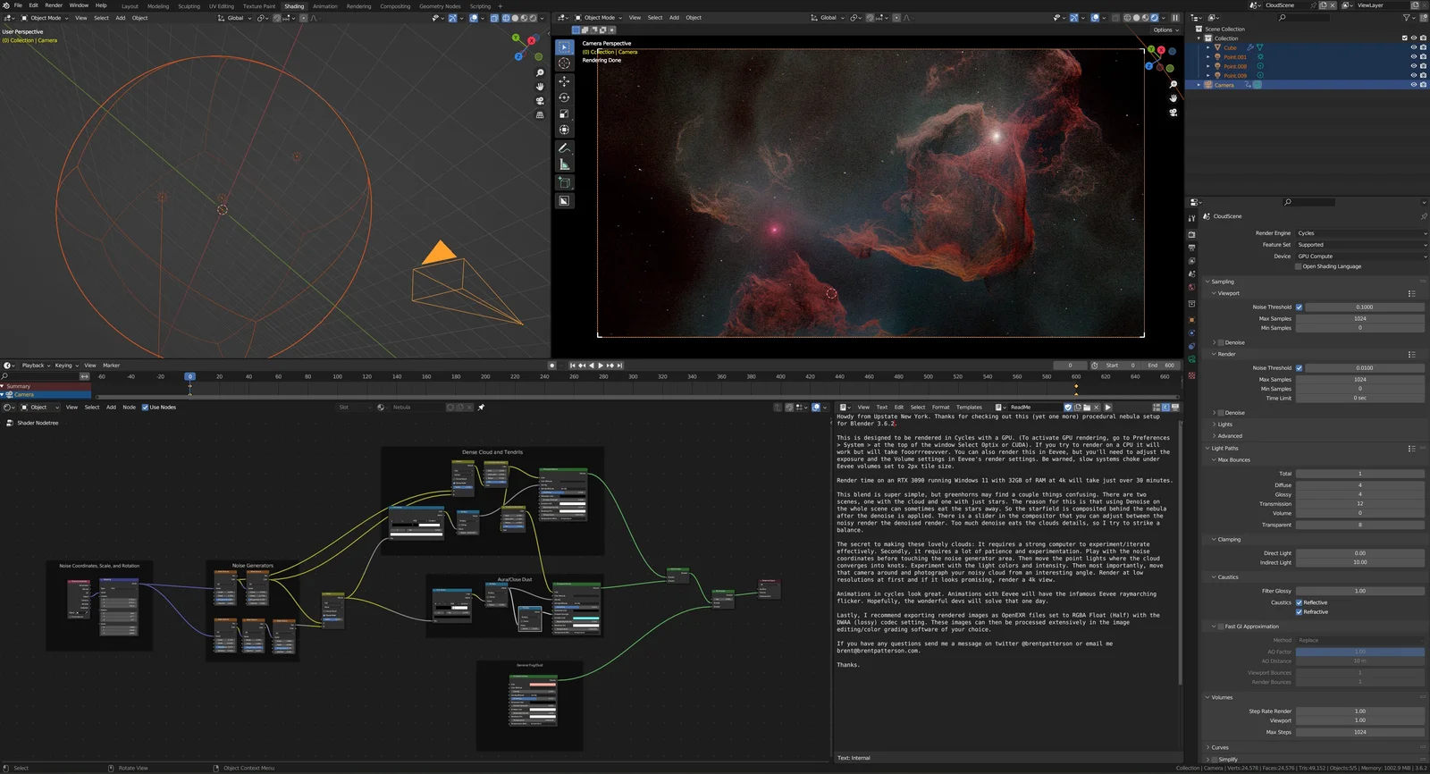 Procedural Nebula screenshot 7