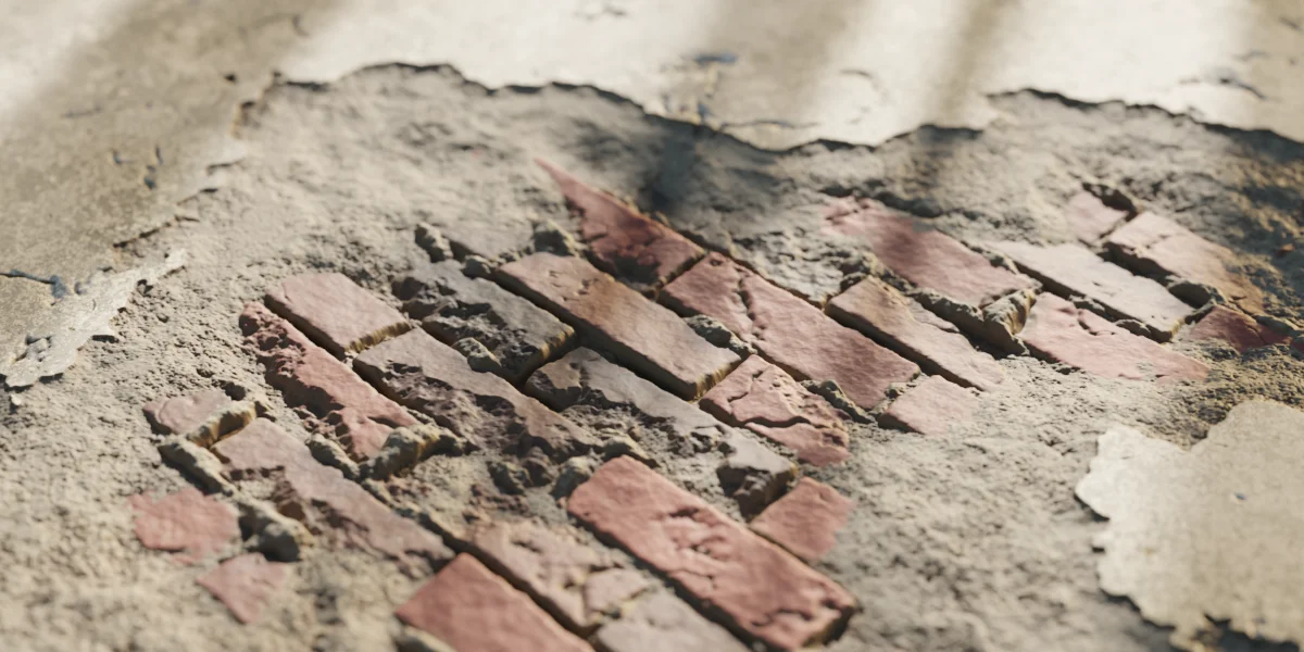 Procedural Old Brick Wall screenshot 3