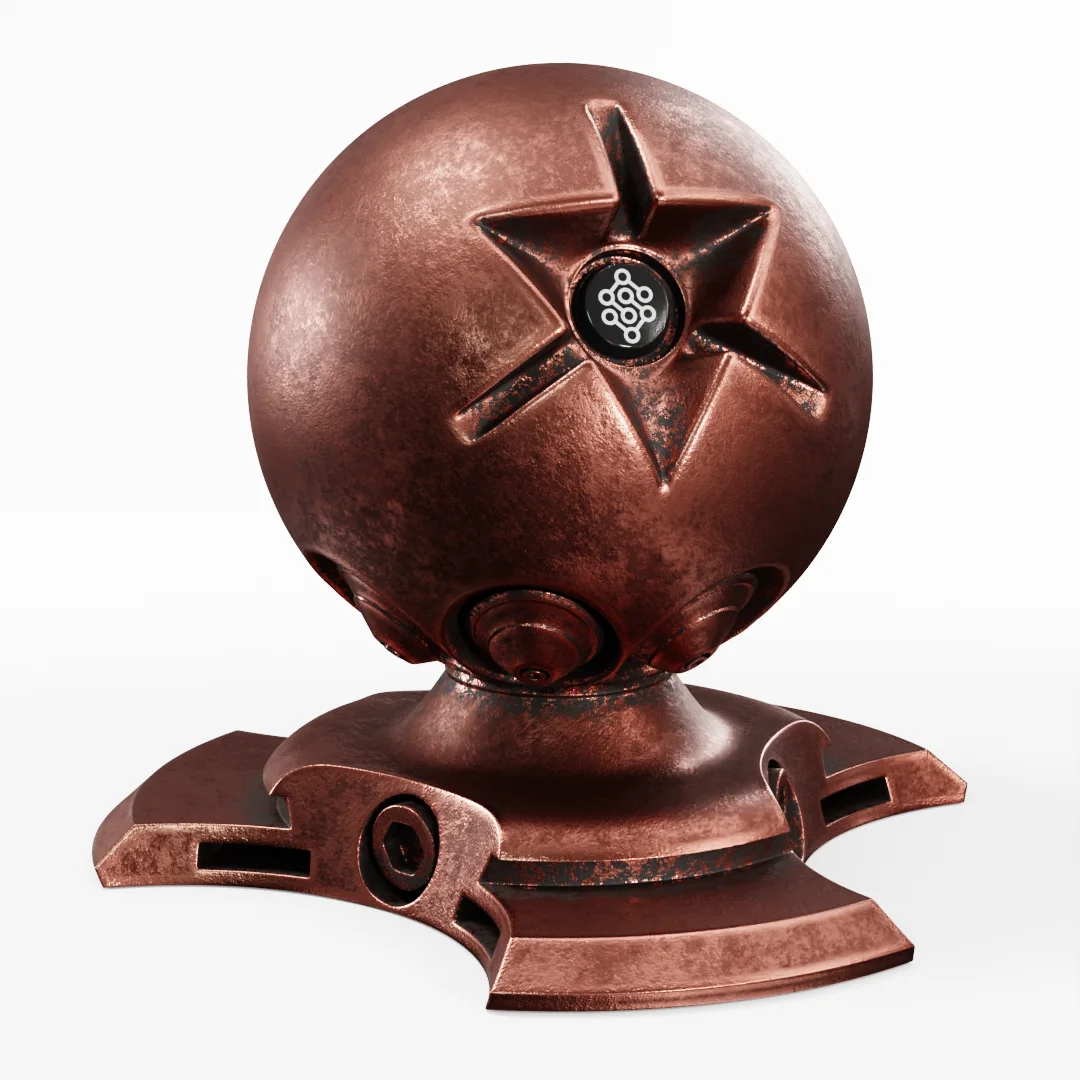 Procedural Old Copper screenshot 8