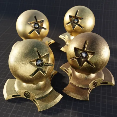 Procedural Old Gold - Blender shaders