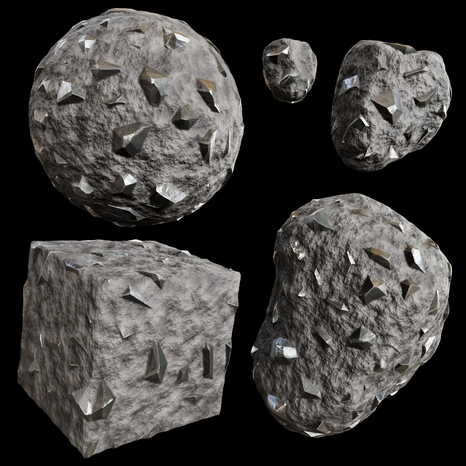Procedural Ore Material screenshot 2