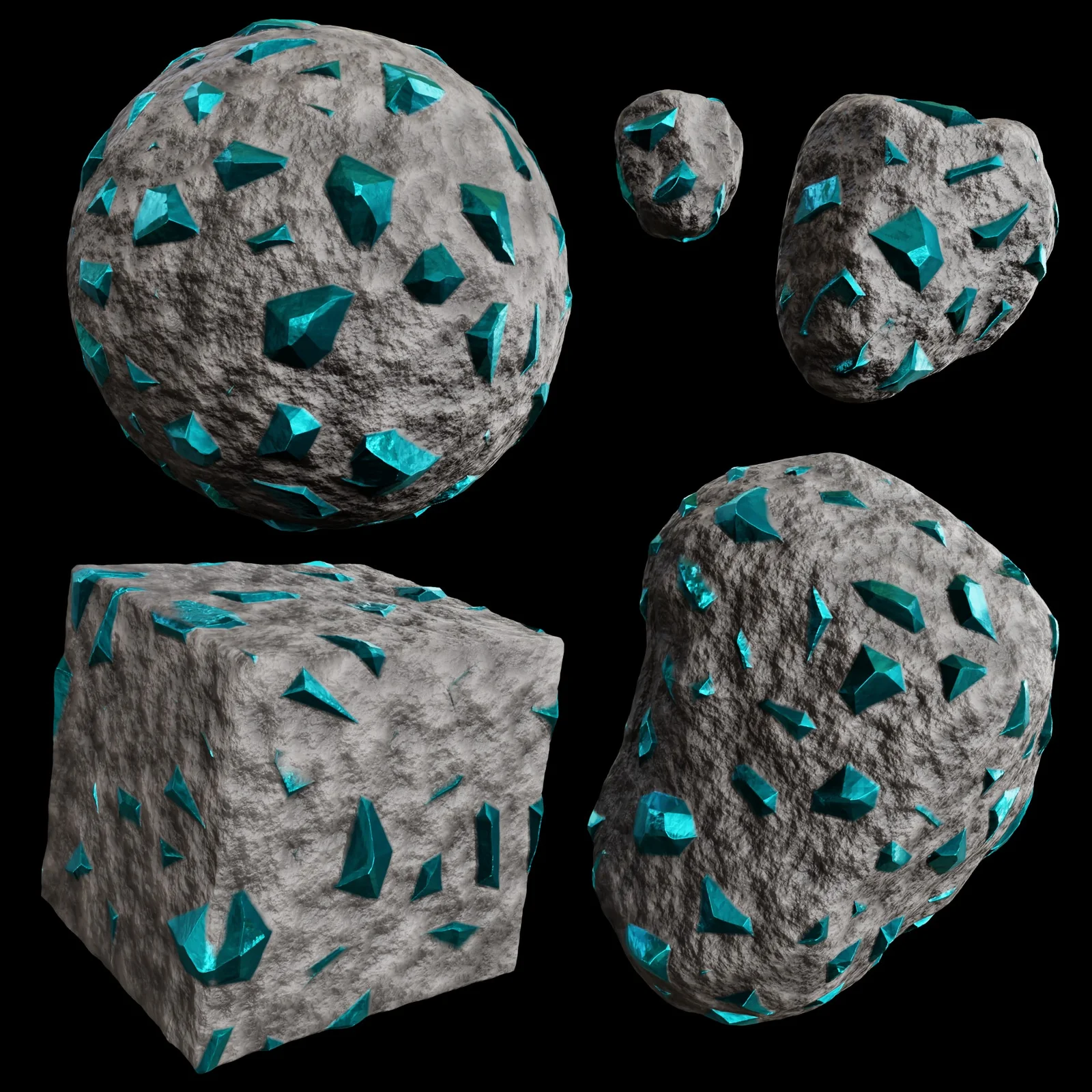 Procedural Ore Material screenshot 6