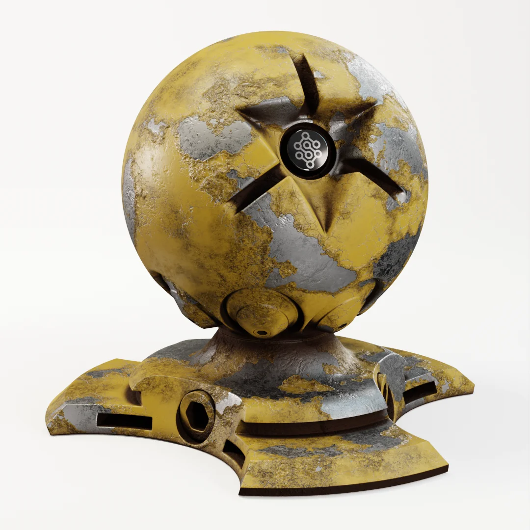 Procedural Painted Metal screenshot 4