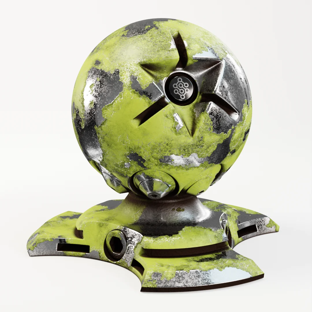 Procedural Painted Metal screenshot 8