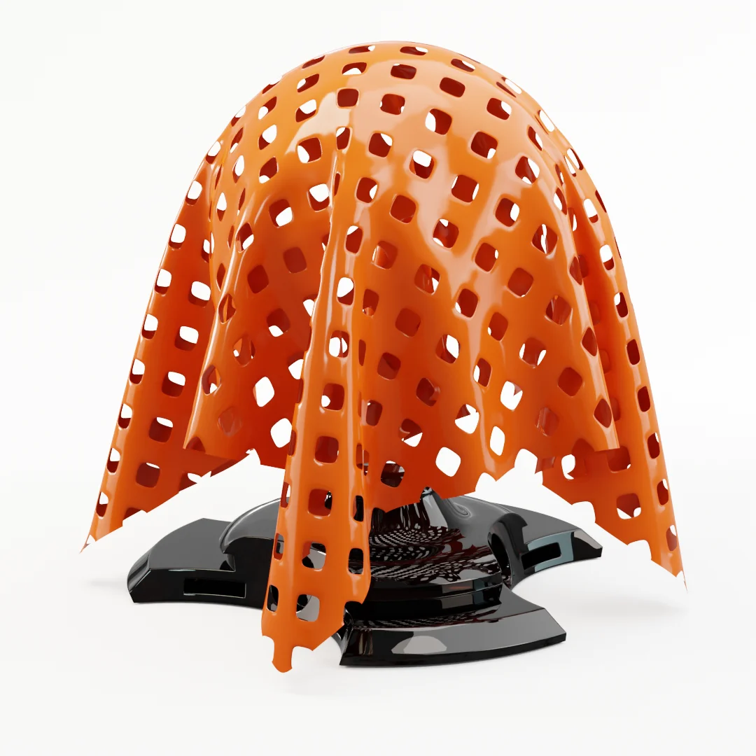 Procedural Perforated Fabric Material screenshot 5