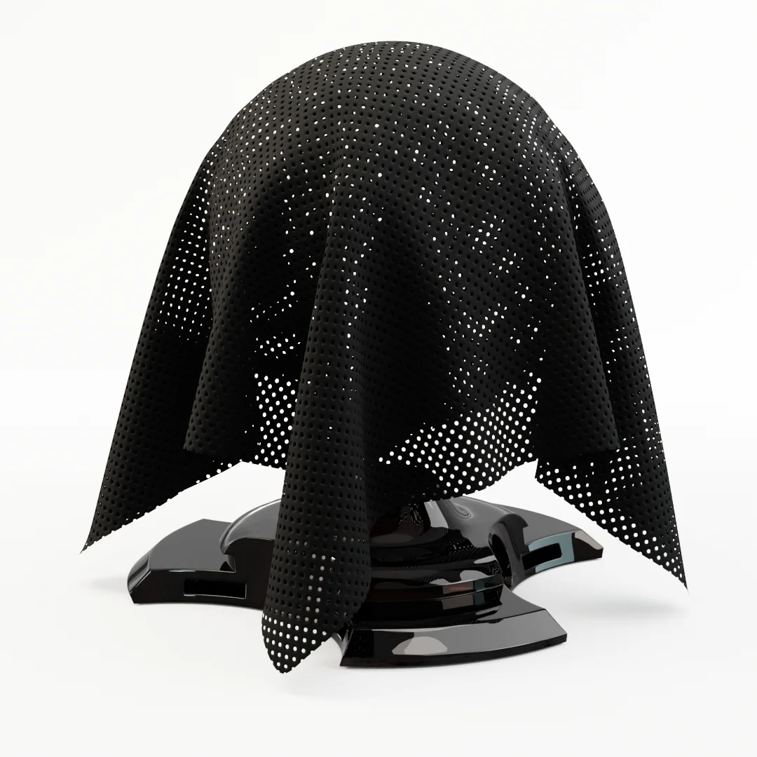 Procedural Perforated Fabric Material screenshot 6