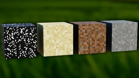 Procedural Pixel Shaders - Blender shaders