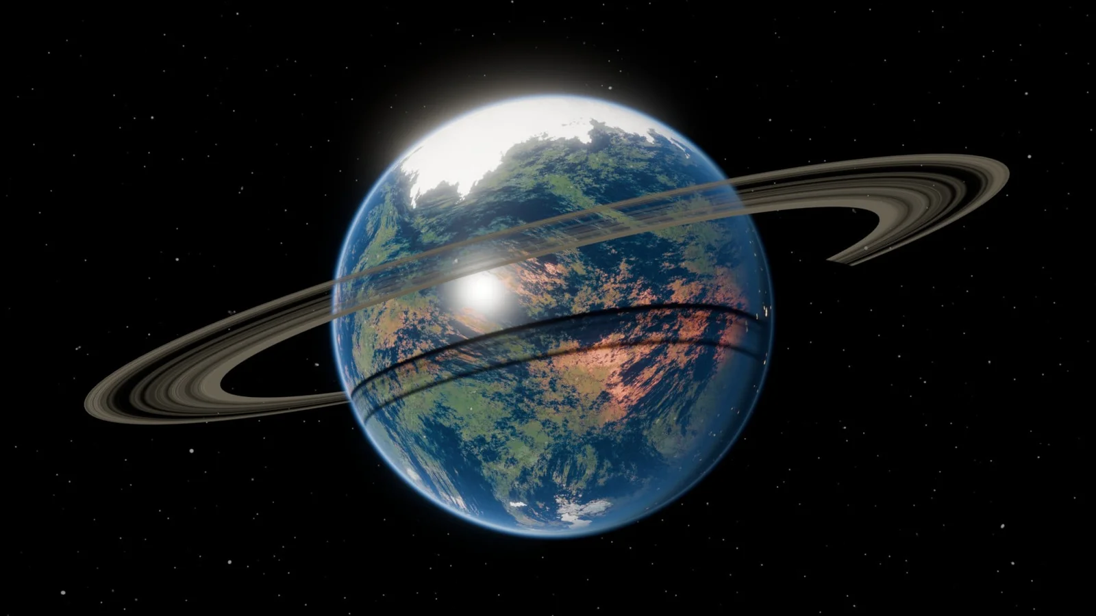 Procedural Planet - Blender geometry nodes