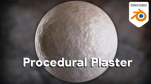 Procedural Plaster Material - Blender shaders
