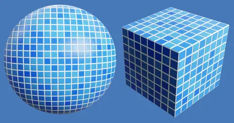 Procedural Pool Tiles - Blender shaders