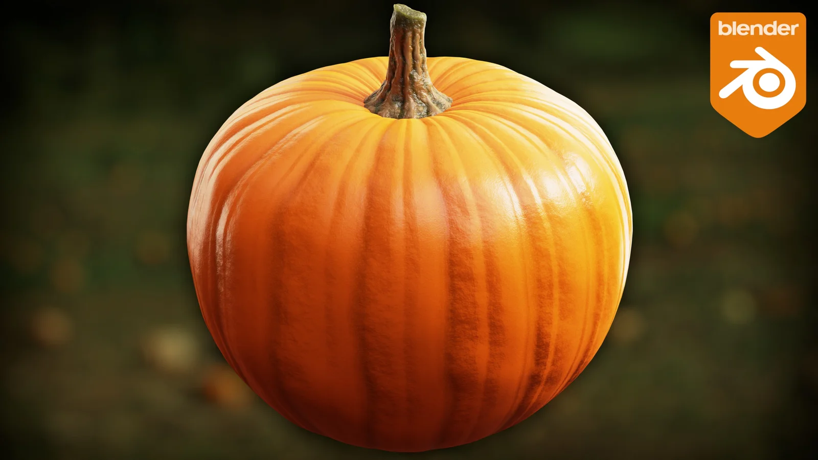 Procedural Pumpkin Material screenshot 2