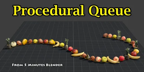 Procedural Queue - Blender addons