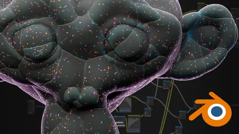 Procedural Recycled Material - Blender shaders