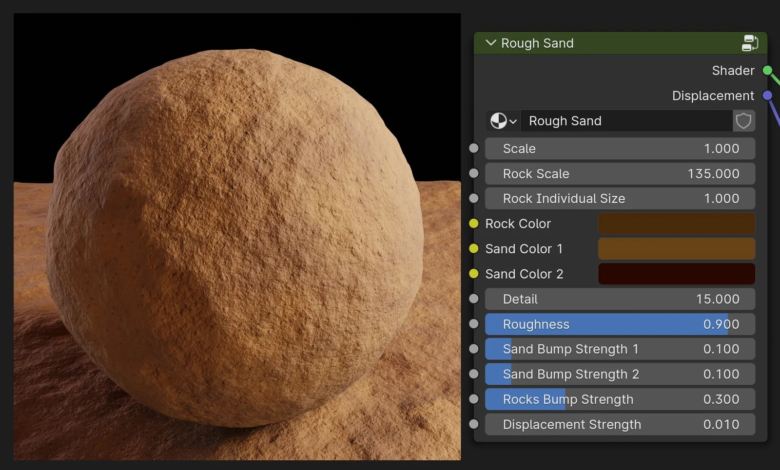 Procedural Rough Sand screenshot 2