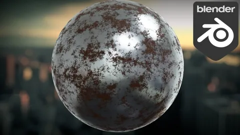 Procedural Rusty Metal - Blender shaders