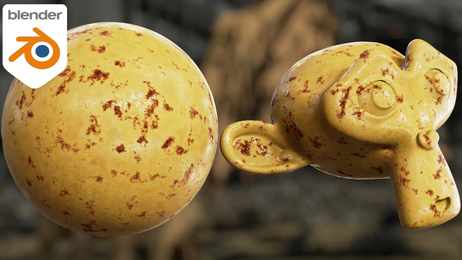 Procedural Rusty Painted Metal screenshot 2