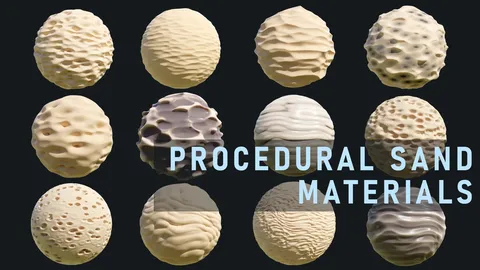 Procedural Sands Pack - Blender shaders