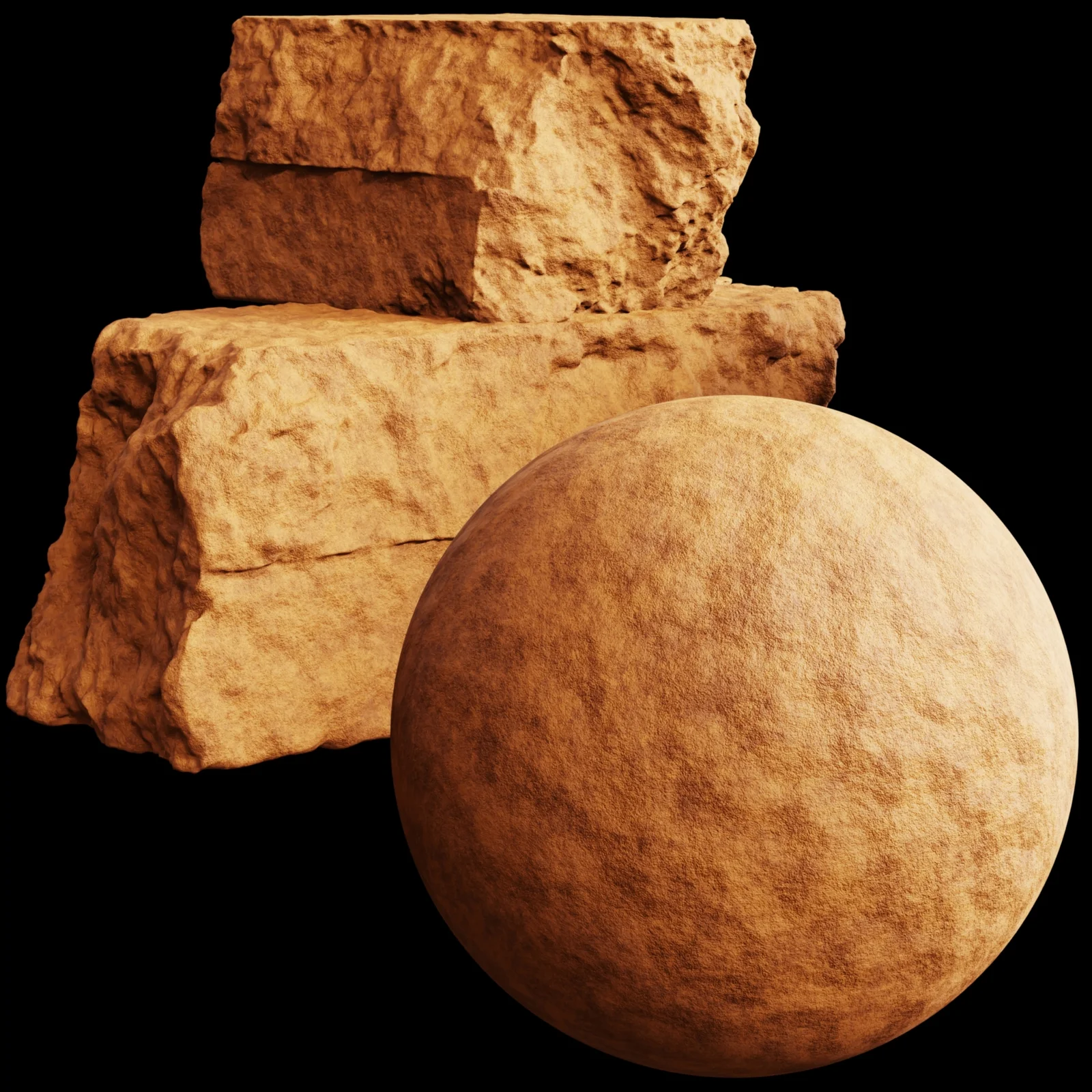 Procedural Sandstone Material screenshot 3