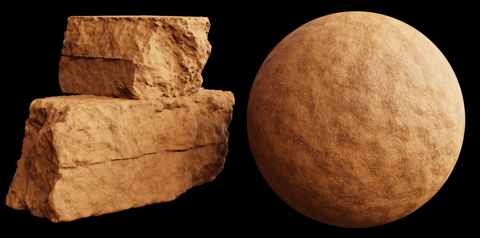 Procedural Sandstone Material screenshot 4