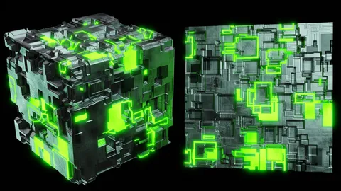 Procedural Sci-Fi Alien Metal - Blender shaders