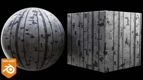 Procedural Sci-Fi Greeble - Blender shaders