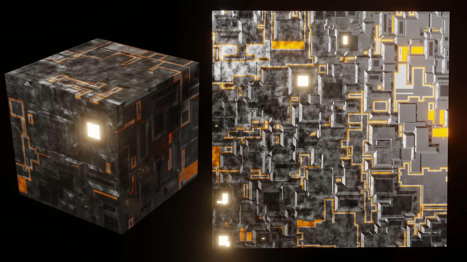 Procedural Sci-Fi Metal screenshot 4