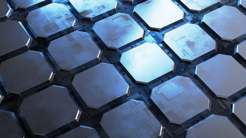 Procedural Sci-Fi Metal Plating - Blender shaders