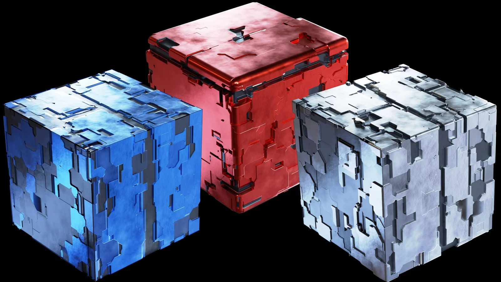 Procedural Sci-Fi Panels screenshot 2