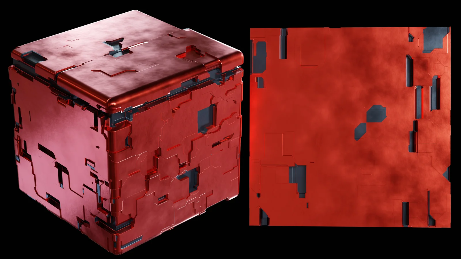 Procedural Sci-Fi Panels screenshot 4