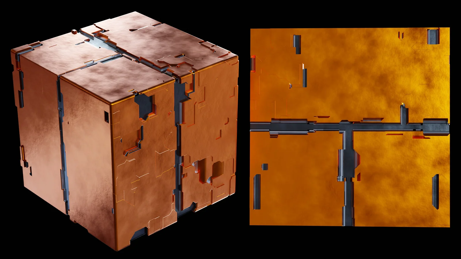 Procedural Sci-Fi Panels screenshot 7