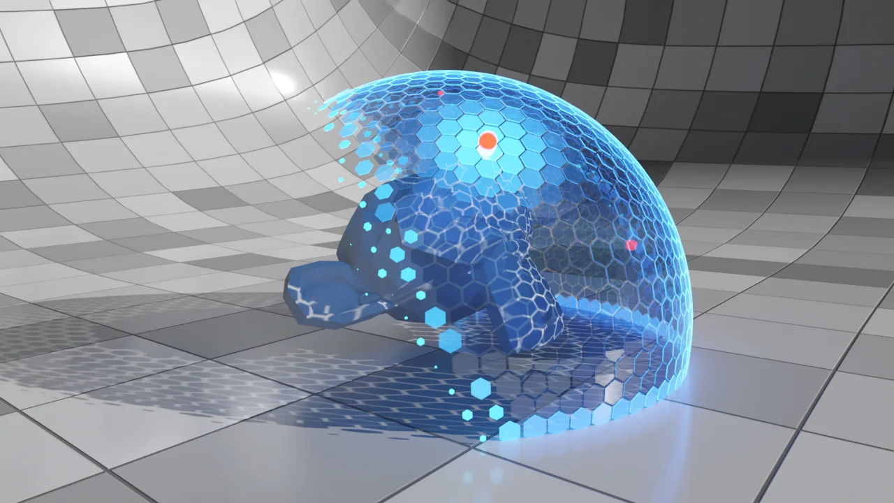 Procedural Sci-Fi Shield screenshot 4