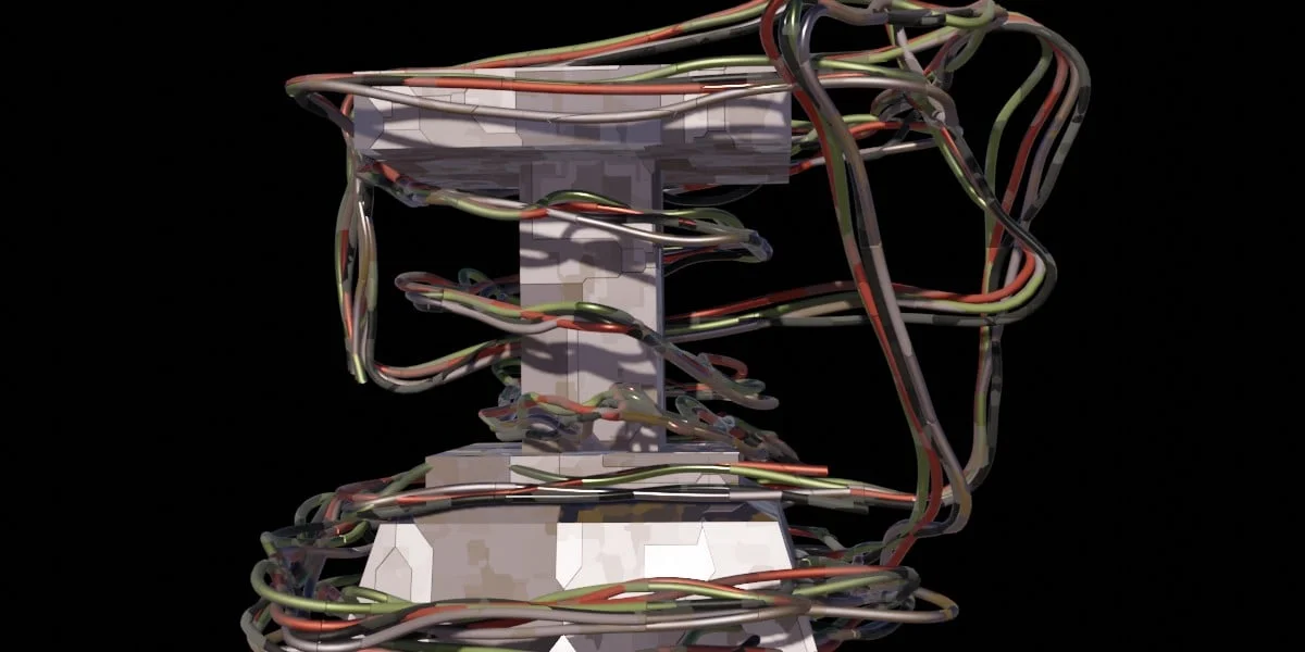 Procedural Sci-Fi Wires screenshot 3