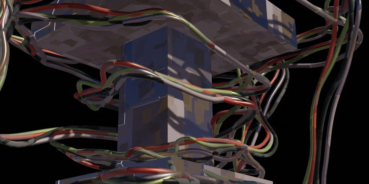 Procedural Sci-Fi Wires screenshot 4