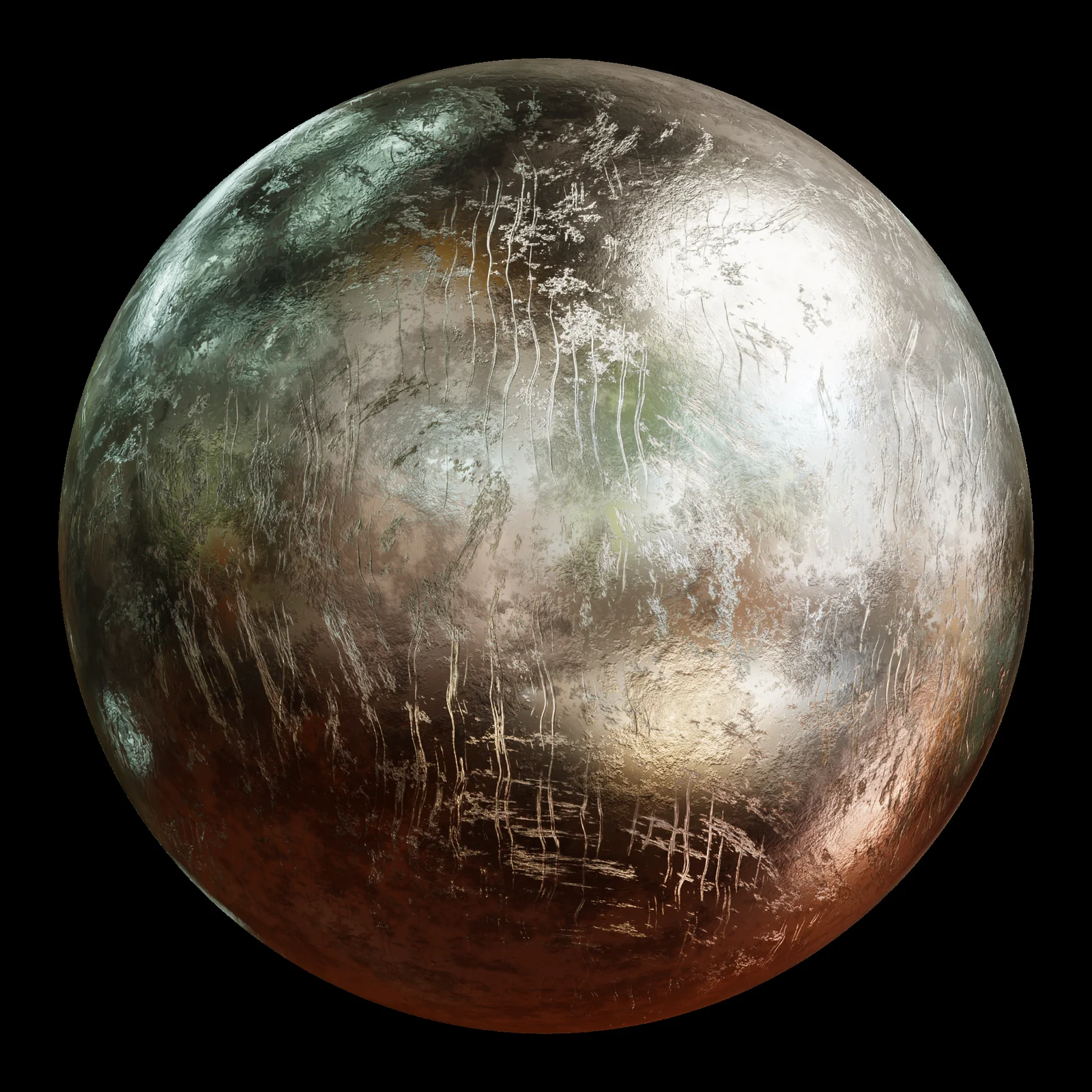 Procedural Scratched Metal screenshot 3