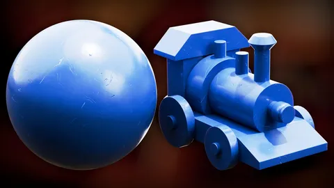 Scratched Plastic - Blender shaders