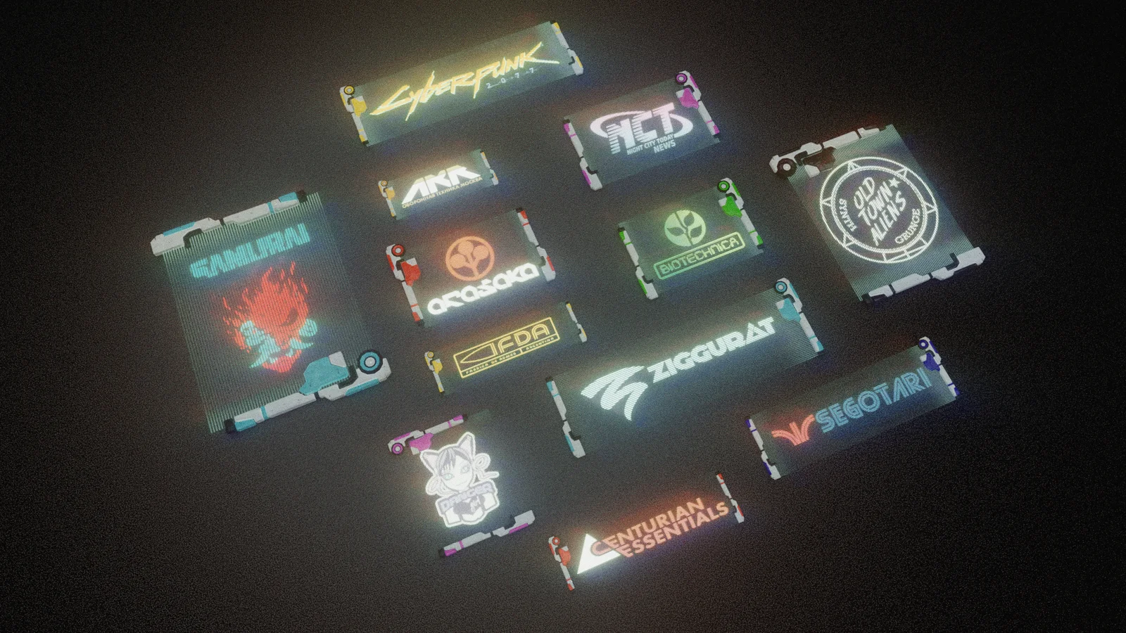 Procedural Hologram Shader screenshot 3