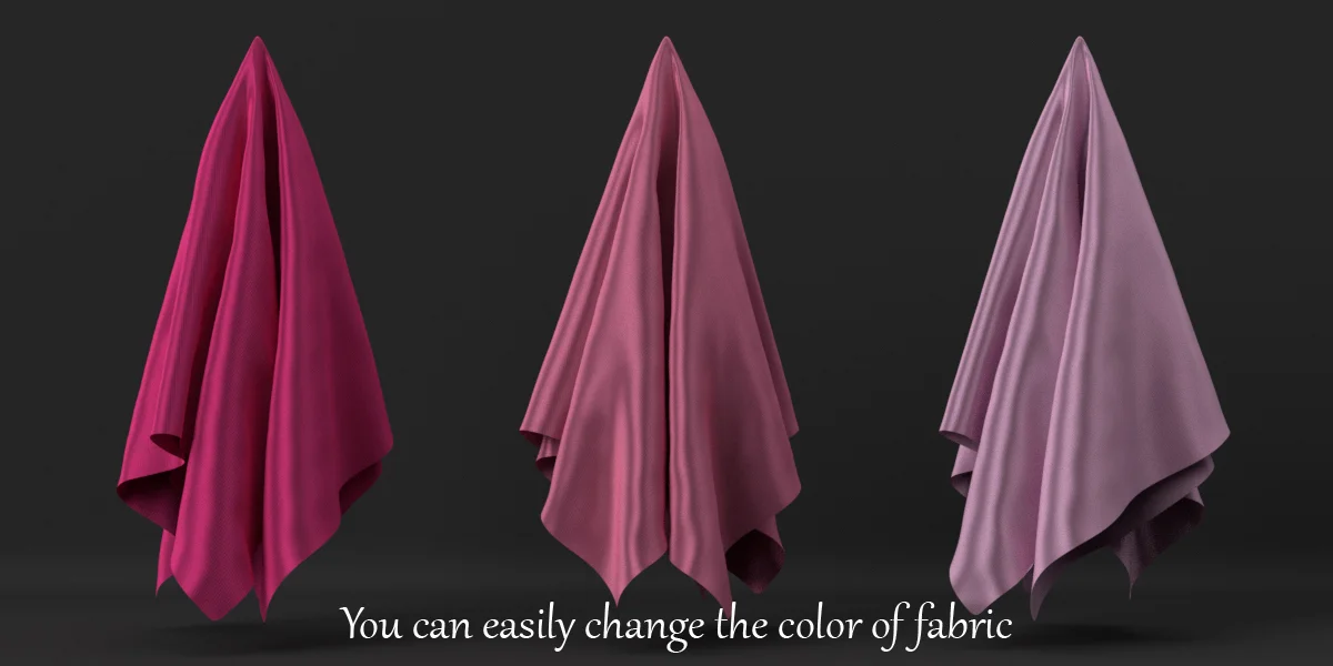 Procedural Silk and Satin Fabric screenshot 3