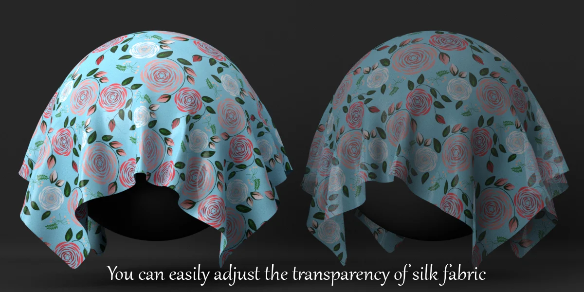 Procedural Silk and Satin Fabric screenshot 5